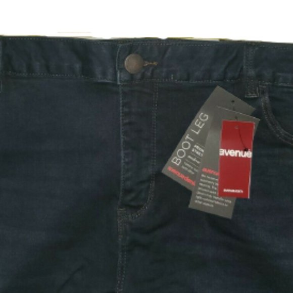 Avenue Denim Boot Leg Jeans  Size 22T - Picture 2 of 6